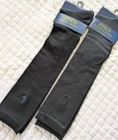 Polo Ralph Lauren ブラックソックス 2足セット