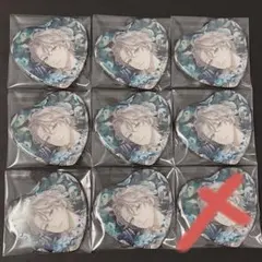 にじさんじ Rose Valentine ハート型缶バッジ 甲斐田晴　8点