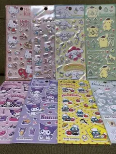 海外正規品　サンリオ　ぷっくりシール
