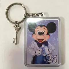 ディズニー 25周年 キーホルダー