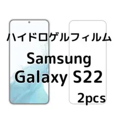 ハイドロゲルフィルム Samsung Galaxy S22 2枚 zw