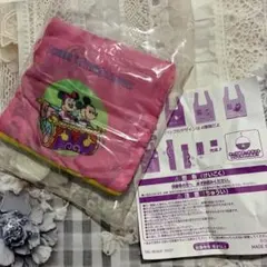 ディズニー　カプセルトイ　ミッキーミニー　エコバッグ フライングカーペ