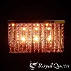 ナイアガラ シャンデリア ダブルチェーン LED付き 5点限定値下げ