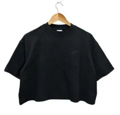 NIKE クロップド丈 半袖Tシャツ ブラック