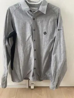 ナイキ×F.C.R.B. 長袖シャツ グレー Mサイズのサムネイル