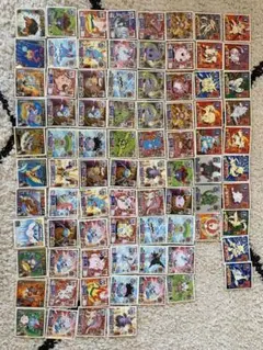 【まとめ売り】ポケモン　シール列伝