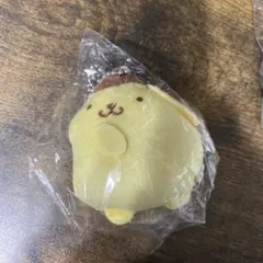 サンリオキャラクターズ ふりむきぬいぐるみボールチェーン ポムポムプリン