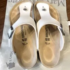【中古品】Birkenstock サンダル 41サイズ 26.5㎝　ホワイトのサムネイル