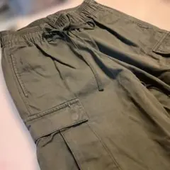 カーゴパンツ オリーブグリーン丈約92股上約33美品
