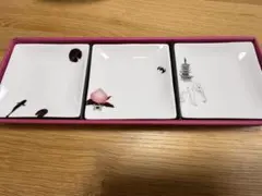 未使用品 たち吉 裏具コラボ 豆皿 三枚組のサムネイル