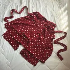 超希少1988年comme des garcons水玉エプロンスカートパンツ