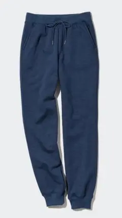 ユニクロ ヒートテックボアスウェットパンツ XSサイズ ブルー