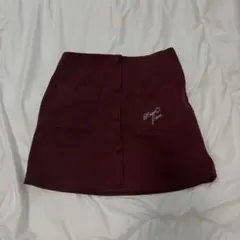 あ*か様 ⭐︎メゾピアノ ワイン色ミニスカート Sサイズ（140cm）★
