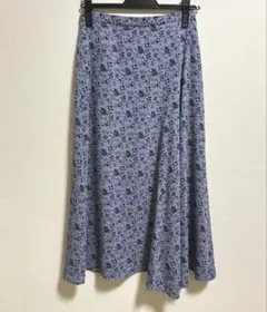 インディヴィ(INDIVI)フレアロングスカート・38