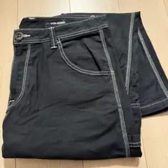 VOLCOM ボルコム　デニムパンツ　白ステッチ