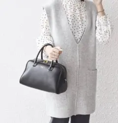 SHIPS <手洗い可能>片畦Vネックニット　ジレ　ライトグレー　新品