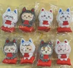 ちいかわもぐもぐ本舗　伏見稲荷店 限定 稲荷なぬいぐるみ 計6体