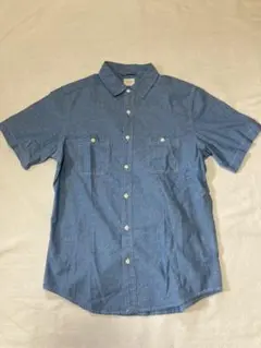 バックナンバーメンズコットン100%半袖シャツ〔M〕美品 最終値