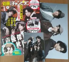 別冊少年チャンピオン 4月号 付録＆ブロマイド