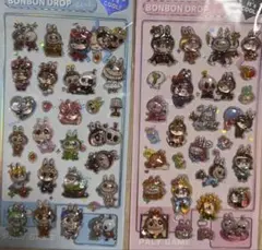 ボンボンドロップ シール 2シートセット