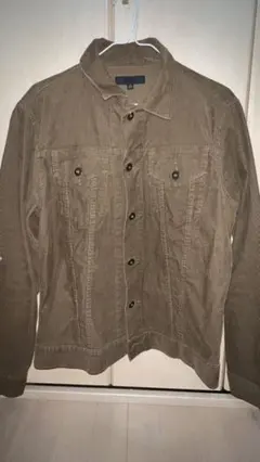 コーディロイジャケット ブラウン