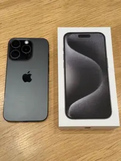ジャンク品】iPhone15Pro スペースブラック256GB 【箱あり】 - メルカリ