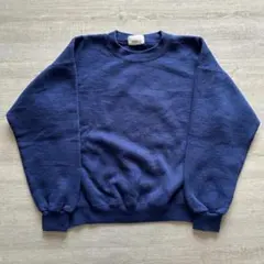 p*o様 USA製 Lee 無地 L スウェット トレーナー ネイビー
