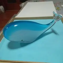 ガラス細工小物くじら