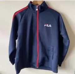 FILA ジャージ 150 ネイビー レッド