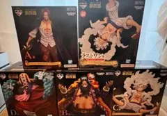 ワンピース　新四皇　一番くじ　未開封　フィギュアフルセット　オマケ付