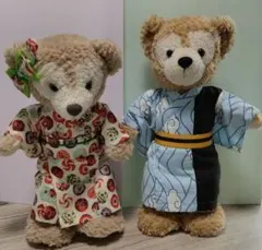 ダッフィー＆シェリーメイ　Ｓサイズ　浴衣コスチューム