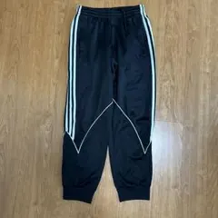 adidas トレフォイル ジャージパンツ ブラック