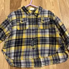 BREEZE チェック柄 長袖シャツ 90サイズ