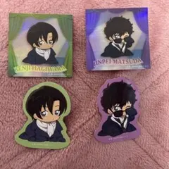 夜*読様 名探偵コナン ちぢませ隊 ステッカーコレクション 松田陣平 萩原研二