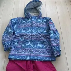 子ども用スキーウェア上下セット