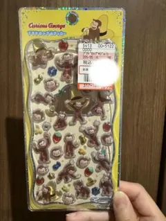 プチドロップステッカー⭐︎おさるのジョージ