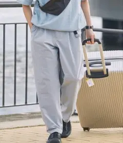 イージーパンツ ライトグレー