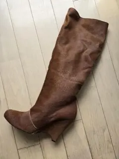 【新品】nunc ハラコ ロングブーツ 39サイズ