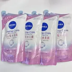 NIVEA Creme Care ボディウォッシュ つめかえ 4個