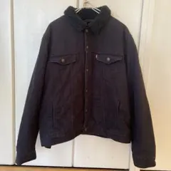 Ks 様専用　Levi's ボア襟付きデニムジャケット Lサイズボアジャケット黒