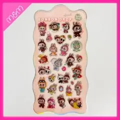 ❤️24時間以内発送 ラブブ ボンボンドロップ シール【L33】