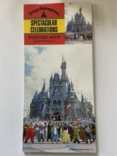 TDL ポストカード　12枚綴り　レトロ