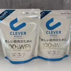 2袋 クレバー プロテイン マッスルヨーグルト味 300g - メルカリ