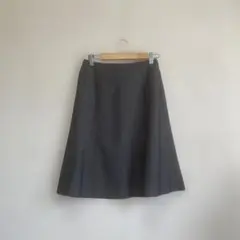 レディース ひざ丈スカート グレー S相当