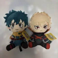 僕のヒーローアカデミア ユアネクスト オリジナルぬいぐるみ　爆豪勝己　緑谷出久