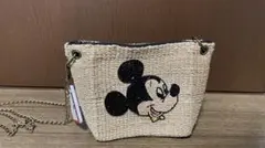 ミッキーマウス刺繍ショルダーバッグのサムネイル