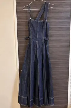 Casa flineレディース アシンメトリー デニムワンピース - メルカリ