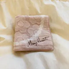ハ*コ様 マリークヮント mary quant ハンドタオル ハンカチ