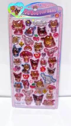 サンリオうるちゅるPOPシール　日焼けキティ