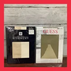 GIVENCHY /GUESS レディース ストッキング M〜L 2枚SET